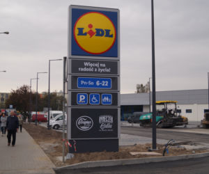Budowa Lidla na bydgoskich Kapuściskach. Jak przebiegają prace? [ZDJĘCIA]