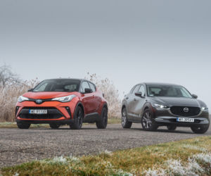 Toyota C-HR 2.0 Hybrid Dynamic Force 184 KM e-CVT vs Mazda CX-30 Skyactiv-X 180 KM 6MT AWD
