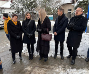 Odsłonięcie tablicy poświęconej Władysławie Iwańskiej