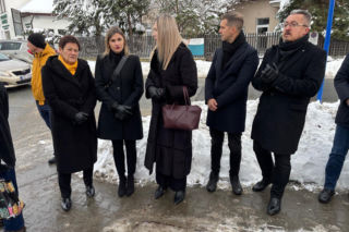 Odsłonięcie tablicy poświęconej Władysławie Iwańskiej