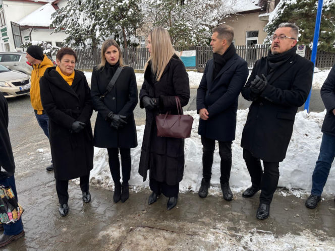 Odsłonięcie tablicy poświęconej Władysławie Iwańskiej