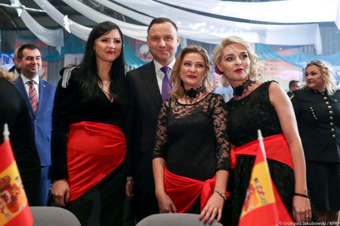 Bełchatów: Prezydent Andrzej Duda z wizytą u górników