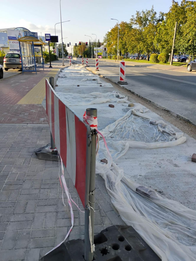 utrudnienia i roboty drogowe w Siedlcach