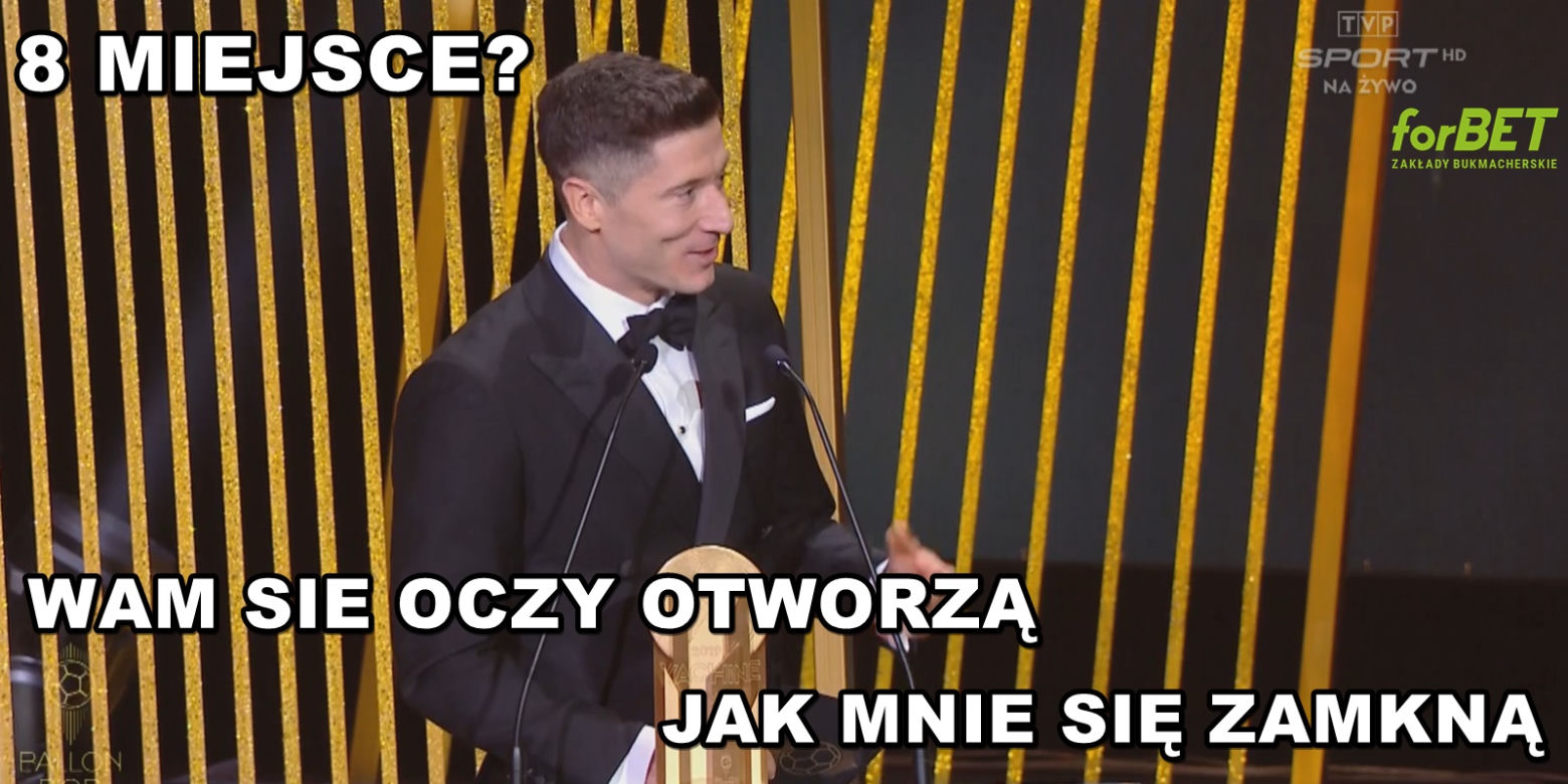 Złota Piłka nie dla Lewandowskiego