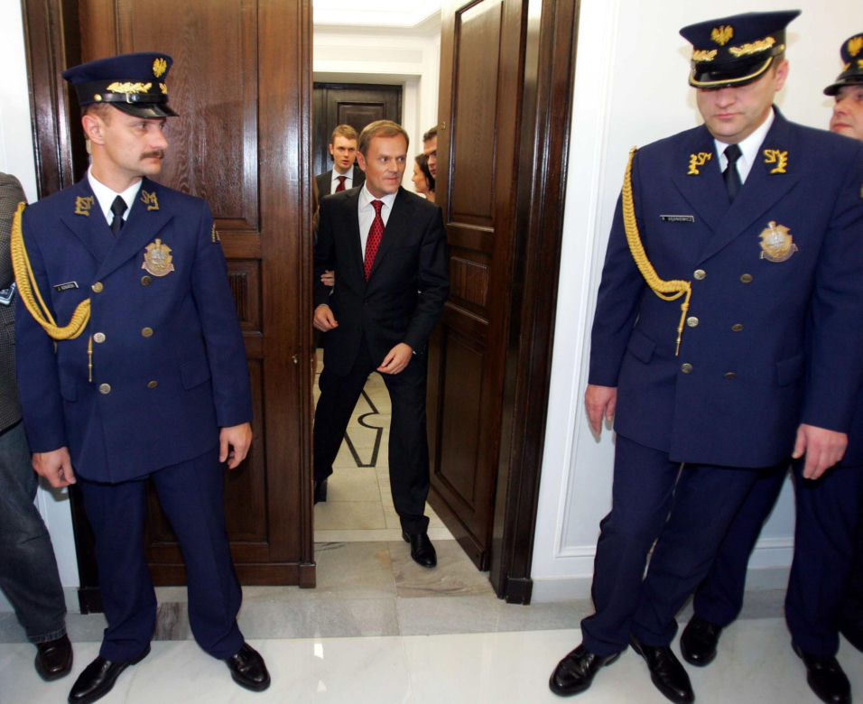 Donald Tusk expose w 2007 roku