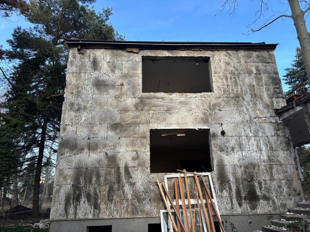 Runął strop budynku w Warszawie (23.01.2025)