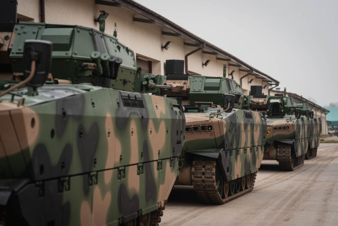 BWP Borsuk w 15 Giżyckiej Brygadzie Zmechanizowanej