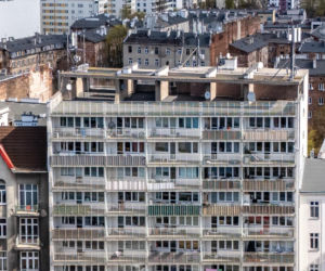 Blok przy Targowej 42 w Warszawie