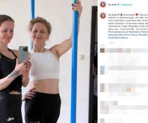  Izabela Kuna tańczy na rurze