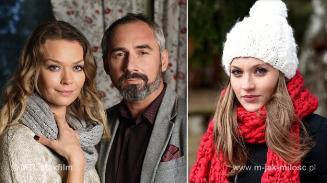M jak miłość odc. 1134. Adam Werner (Jacek Kopczyński), Anna (Tamara Arciuch), Ola Makowska (Anna Mrozowska)