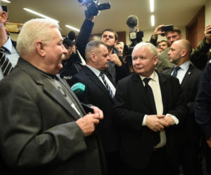 Kaczyński i Wałęsa w sądzie