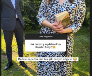 Melania Grzesiewicz na Instagramie o dalszy losach Anity i Kamila w M jak miłość