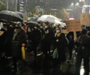 Protest kobiet w Szczecinie - 30.10.2020