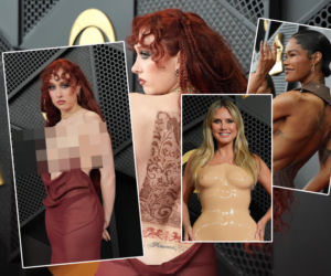 Goło i wesoło na Grammy 2026! Niektóre gwiazdy zdecydowanie przesadziły. Takie stroje na czerwonym dywanie?