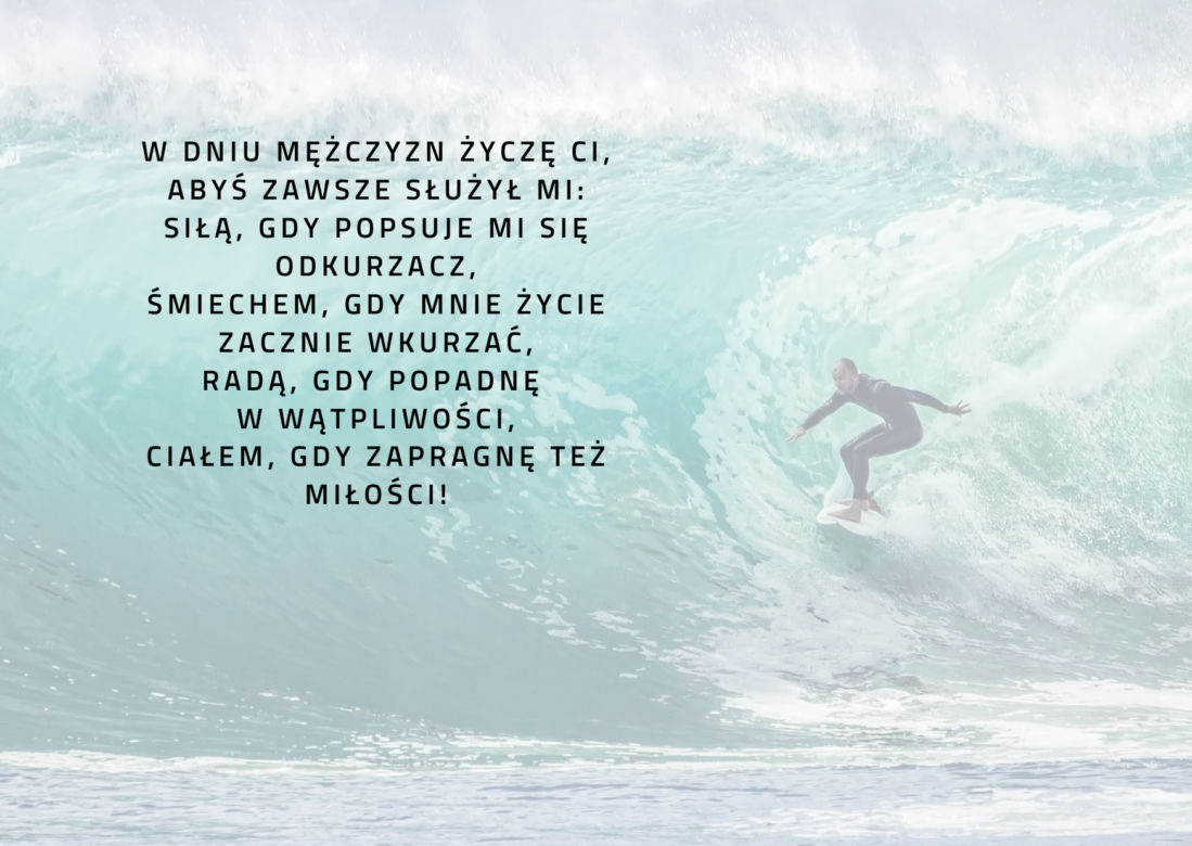 Życzenia na Dzień Mężczyzn