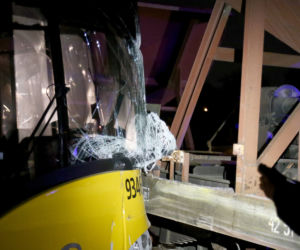 Wypadek autobusu w Warszawie