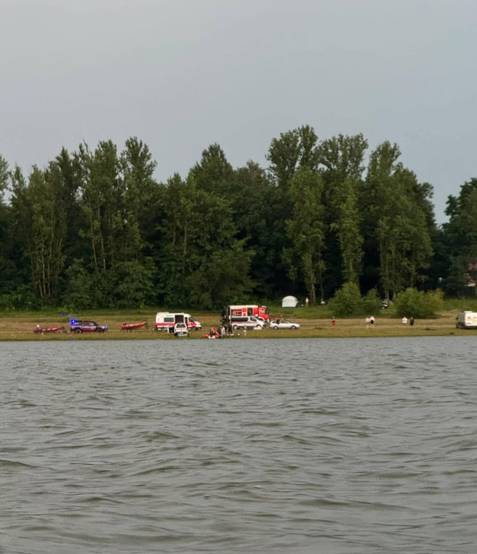 Akcja ratunkowa na zalewie Mietkowskim