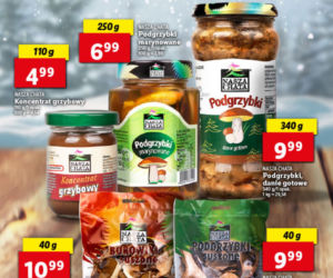 Grzyby suszone i marynowane w dobrych cenach