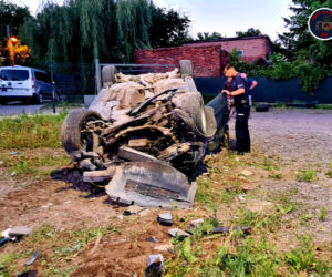 Pijacki rajd na Rajdowej. Totalna demolka