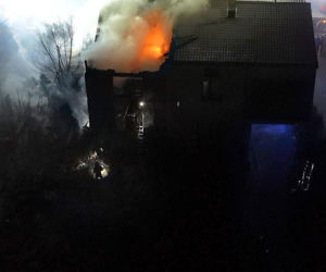 Seria groźnych pożarów pod Warszawą