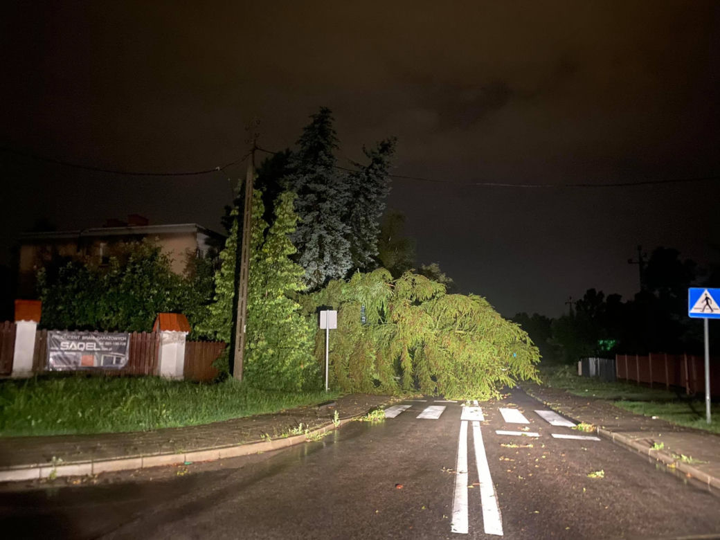Nawałnica w województwie łódzkim wyrządziła ogromne szkody!