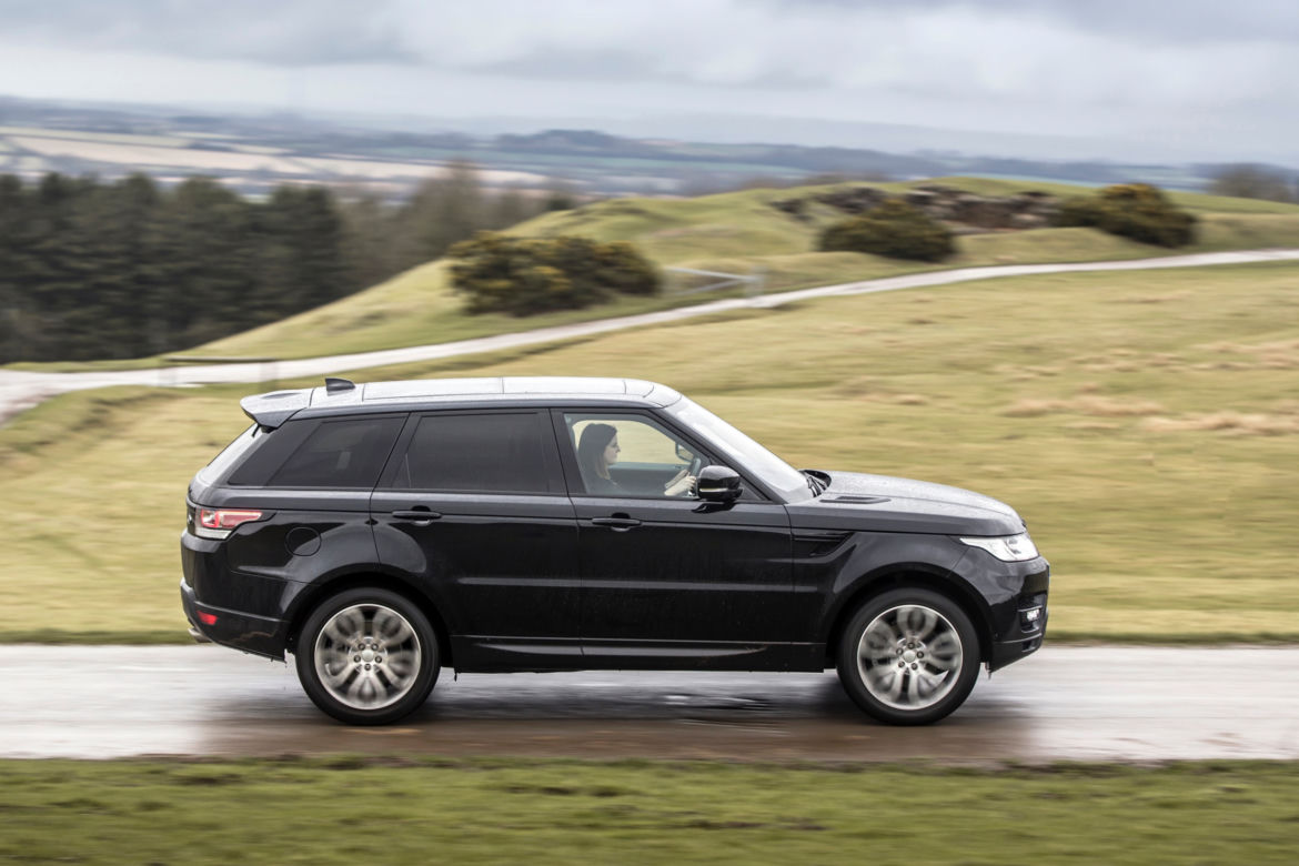 Range Roverem Sport HSE