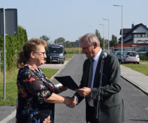 Oddanie do użytku ulicy Księżycowej w Nowej Wsi pod Iławą