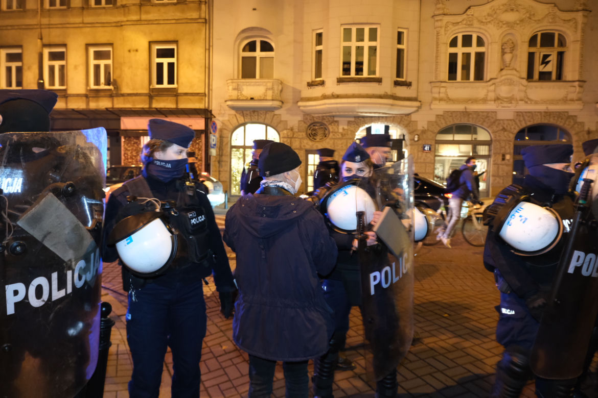 Blokada Sejmu przez Ogólnopolski Strajk Kobiet