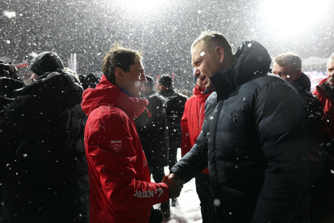 Karol Nawrocki na PŚ w Zakopanem