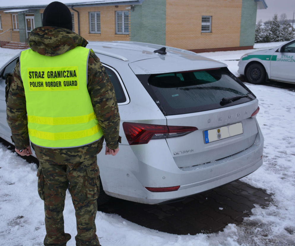 Nowa Skoda Octavia zatrzymana w Lipsku