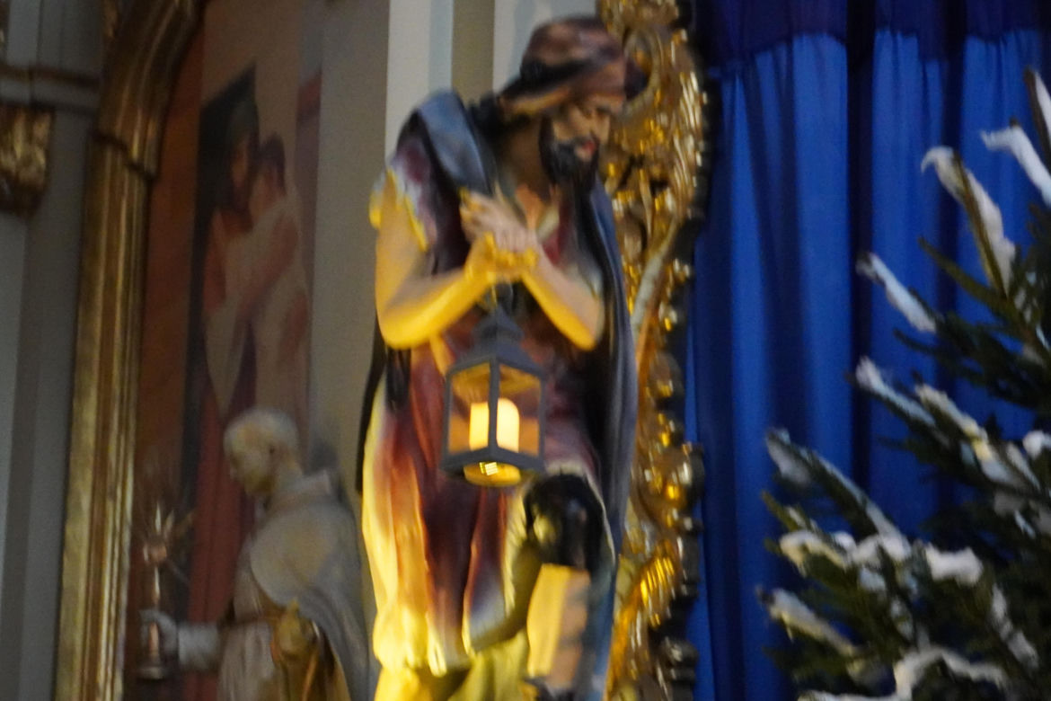 Szopka Bożonarodzeniowa u Franciszkanów na Placu Bernardyńskim w Poznaniu