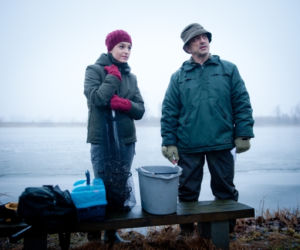LEKARZE, odc. 10. Leon Jasiński (Jacek Koman) i Beata Jasińska (Agnieszka Więdłocha)