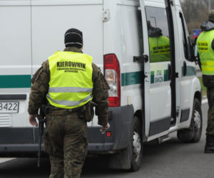 Kontrole graniczne na przejściu w Kołbaskowie