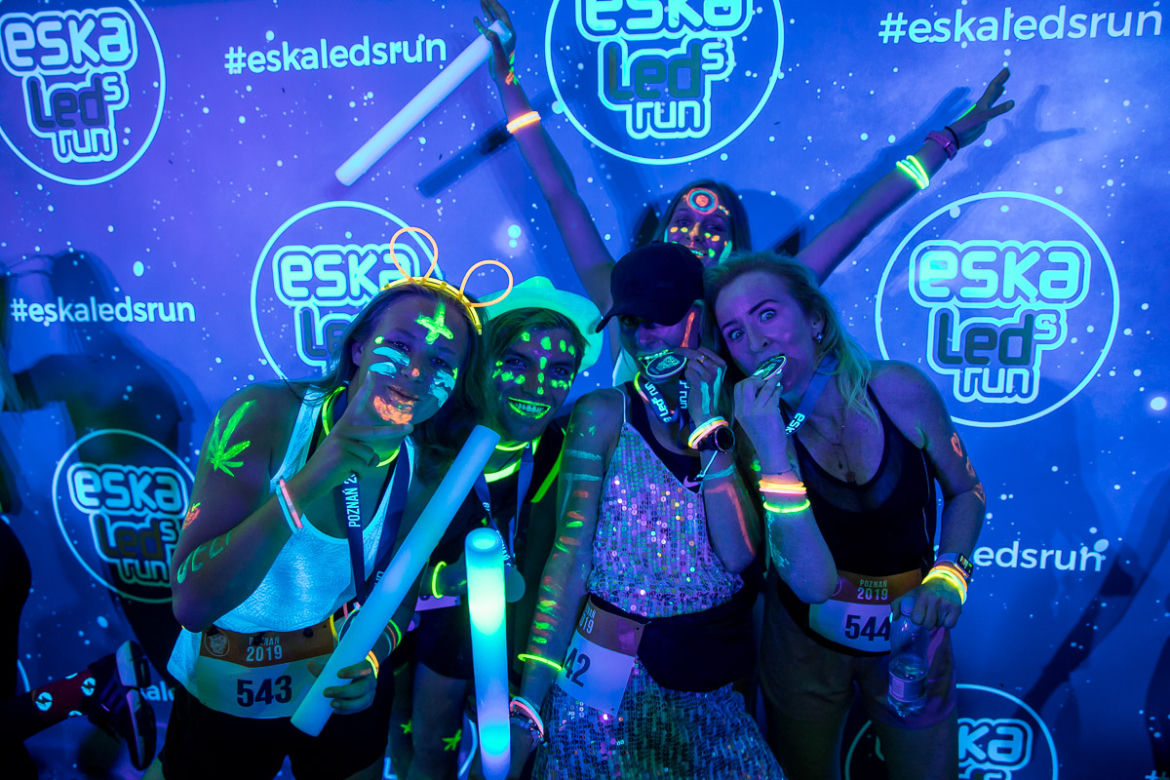 ESKA LEDs RUN  - zdjęcia z biegu innego niż wszystkie