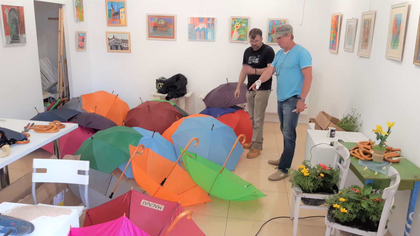 Kolorowe parasole letnią wizytówką Tarnowa