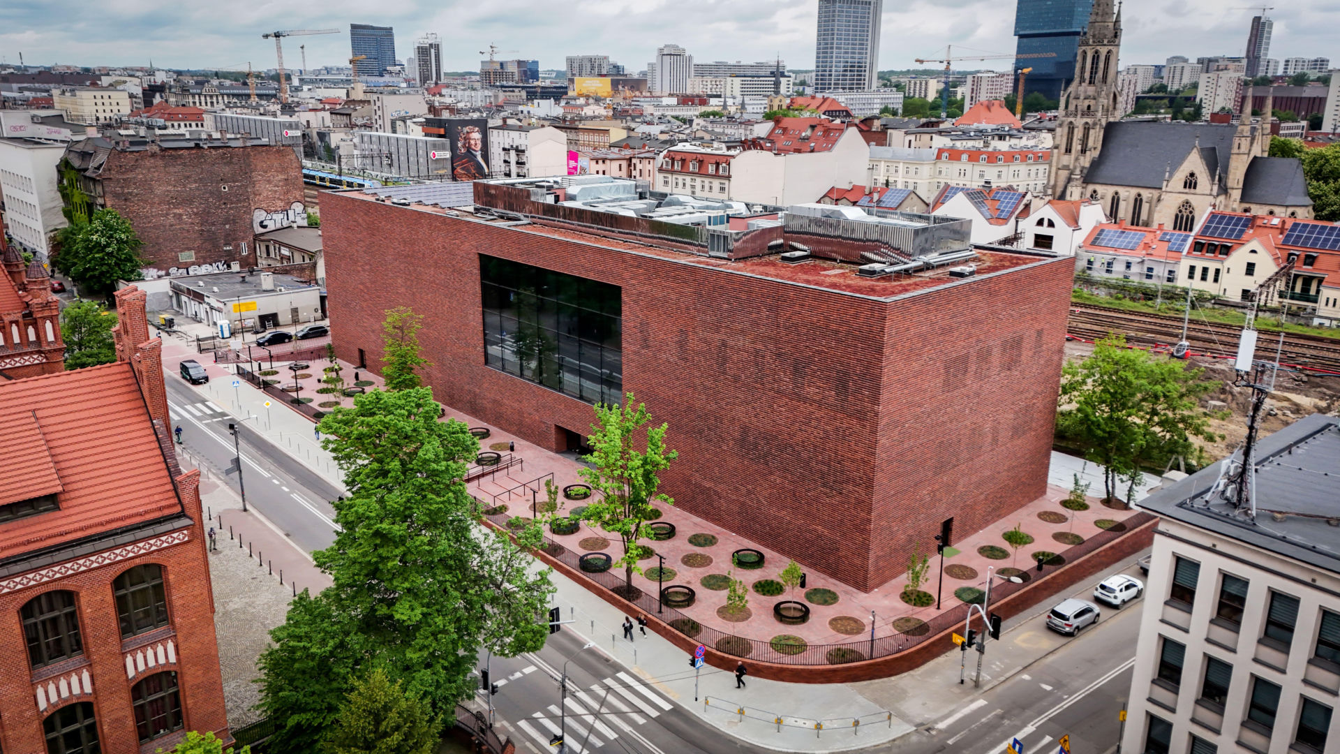 Nowy budynek projektu SLAS. Akademia Muzyczna, Katowice