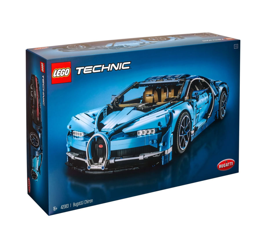 Bugatti Chiron z klocków LEGO