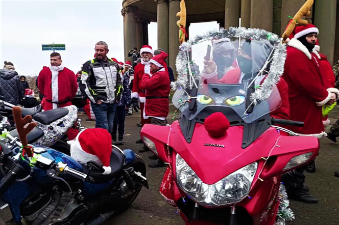 Motomikołaje w Szczecinie