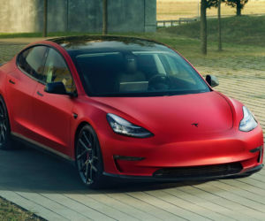 Tesla Model 3 po tuningu Novitec
