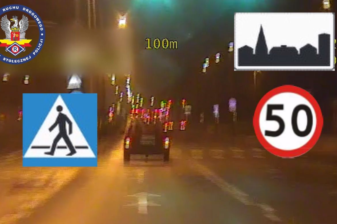 Citroen jak ścigacz. Przyłapany na Modlińskiej