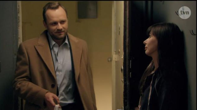 Prawo Agaty 4 sezon odc. 13. Marek Dębski (Leszek Lichota), Agata Przybysz (Agnieszka Dygant)