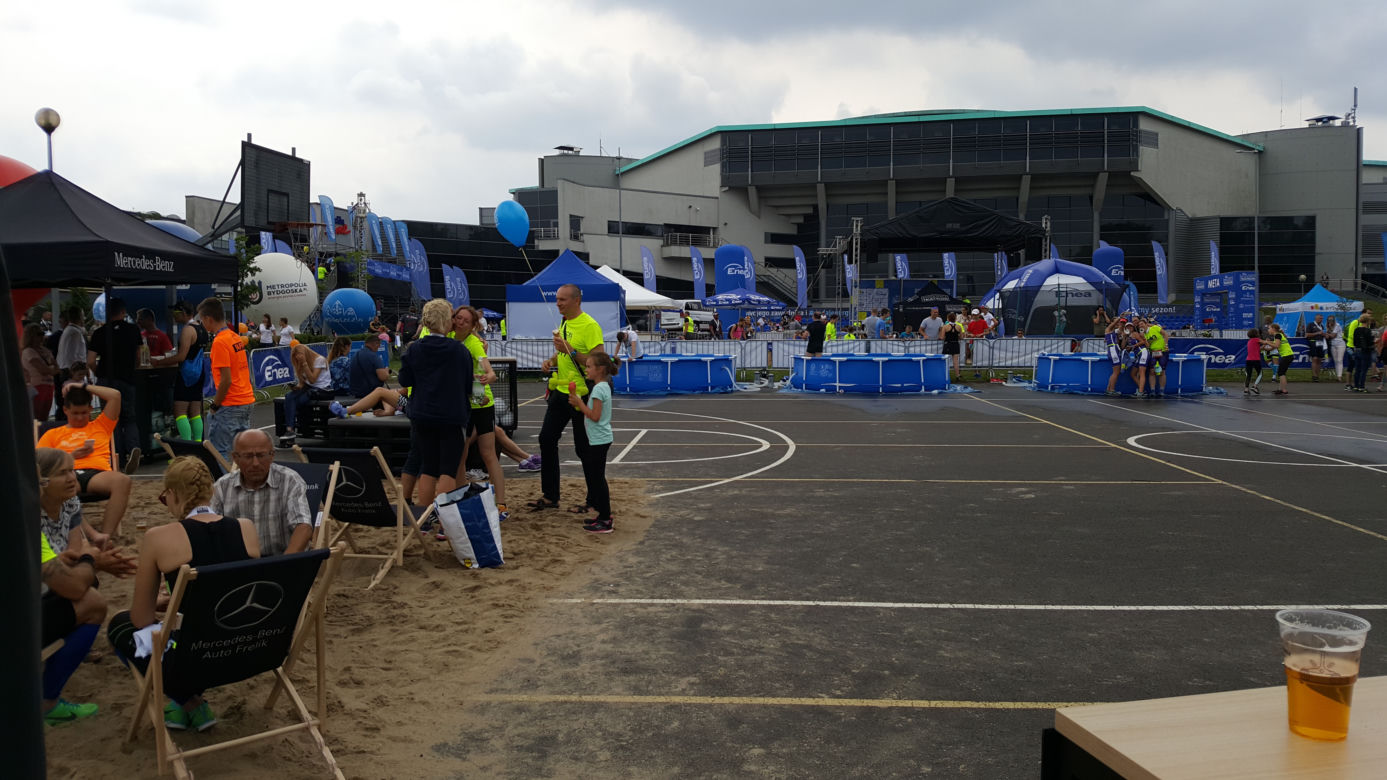 Patrol ESKA Summer City kibicował zawodnikom Enea Bydgoszcz Triathlon