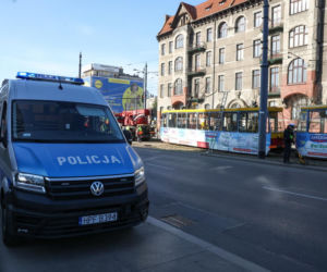 Wykolejenie tramwaju w centrum Łodzi. Są ranni