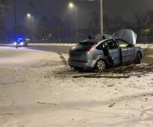 Wypadek w Wilanowie. Zginął kierowca