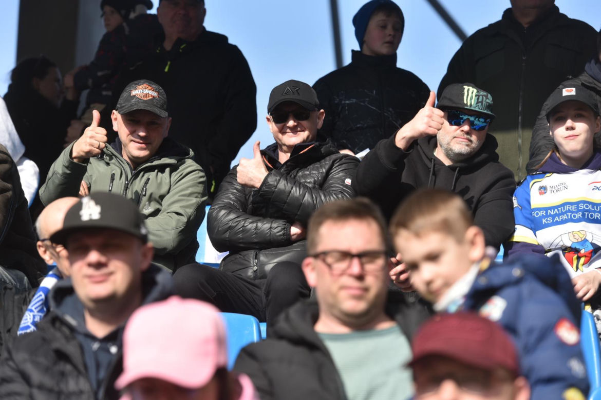 KS Apator Toruń - Stelmet Falubaz Zielona Góra, zdjęcia kibiców i zawodników