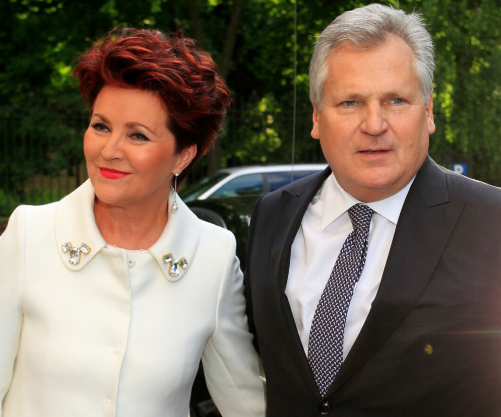 Joalanta Kwaśniewska i Aleksander Kwaśniewski