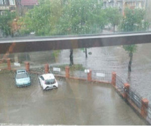 Borowskiego po deszczach