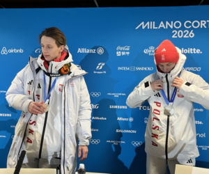 Kacper Tomasiak i Paweł Wąsek z medalami olimpijskimi