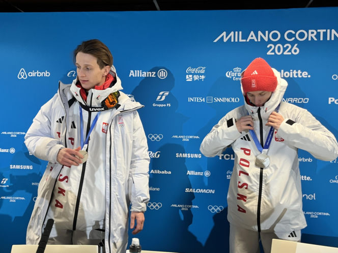 Kacper Tomasiak i Paweł Wąsek z medalami olimpijskimi