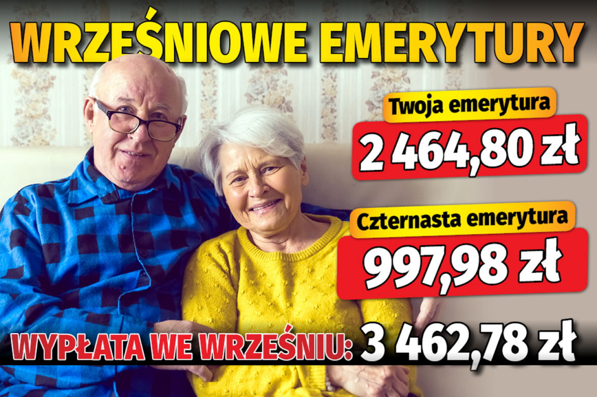 Wrześniowe emerytury